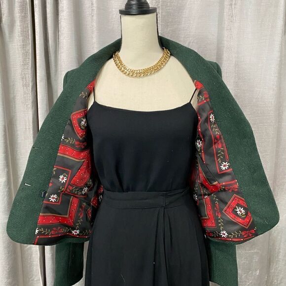 🌟 VINTAGE DOLCE & GABBANA Hunter Green Blazer RARE - Picture 2 of 8